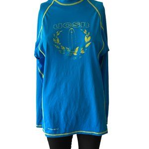 Waterman UCSB Fish Net Professional Rash Guard Size L